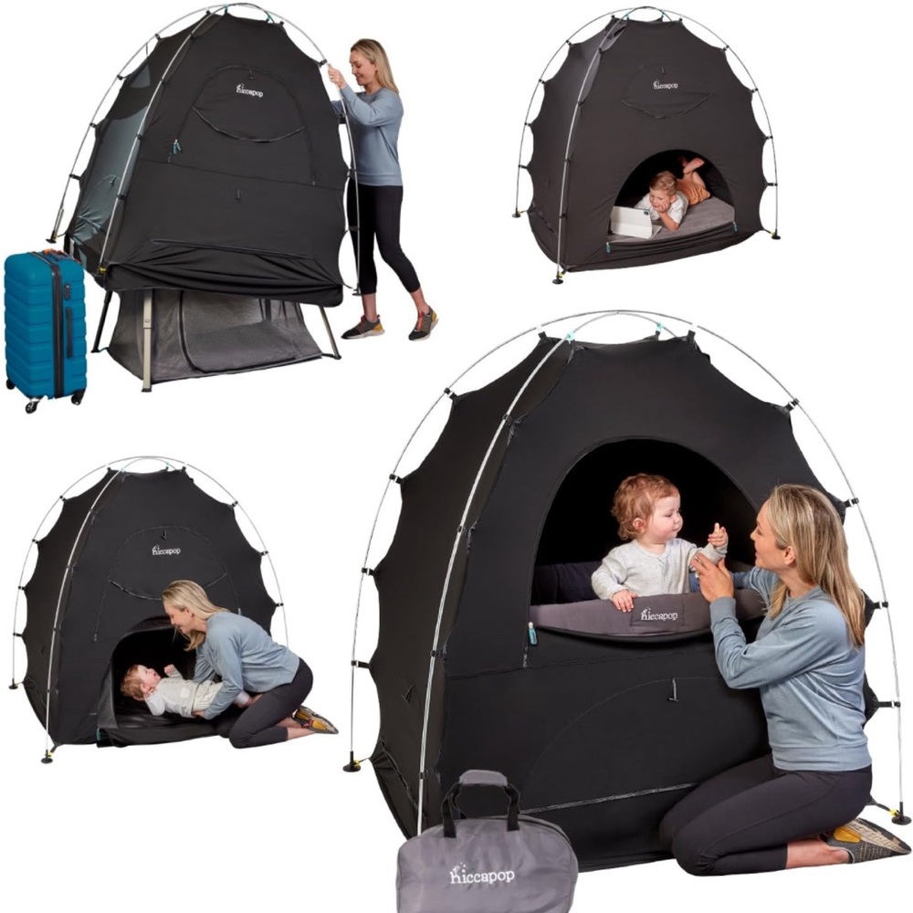 Brand Nee Hiccapop Blackout Tent for Pack and Play, Baby Sleep Pod